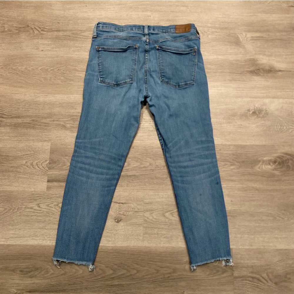 Madewell 9” High Rise Skinny Crop Blue Jeans Women’s 31 - Picture 7 of 8
